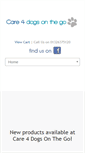 Mobile Screenshot of care4dogsonthego.co.uk